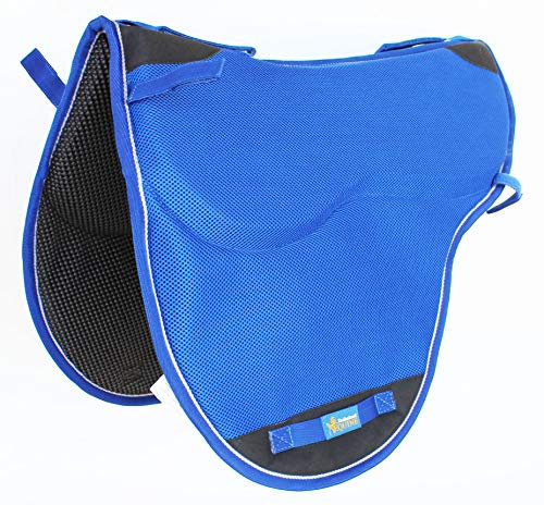 TackRus Pferd Western Englisch Endurance baumlosen Nonslip Neopren Sattel Pad Blau 6405bl