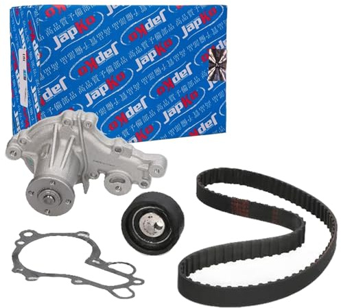 JAPKO SKJS05 Bomba de agua + kit de correa de distribución Número de dientes: 89 18,8 mm Compatible con SUZUKI SJ 413 OS SWIFT II Fastback EA, MA Samurai SUV SJ SWIFT I AA SWIFT Descapotable SF413