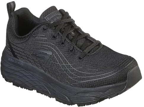 Skechers Elite Sr, Zapatillas Mujer, Black, 39 EU