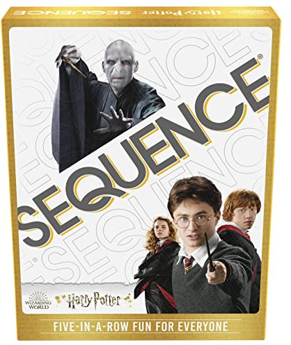 Sequence Harry Potter - Ein Brettspiel Für Kinder und Erwachsene Ab 7 Jahren - Strategisches Kartenspiel Mit Spannenden Wendungen - Pädagogisches Gesellschaftsspiel Für 2-12 Spieler