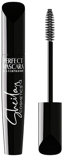Sheila Cosmetics Perfect Mascara Waterproof, Super Volumizzante, Durata Estrema, per Ciglia Mai Viste Prima, 100% Made in Italy, Nero Intenso - 9,4 ml