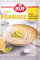 RUF Porridge Lemon Cheesecake, Instant Haferbrei mit kandierten Zitronenschalenstückchen, erfrischende Trendsorte für den Sommer, 1 x 65g Beutel