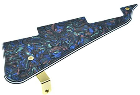 Dopro LP Gitarre Pickguard und LP Edelstahl Halterung mit Gold Steel Befestigungsschrauben für USA Les Paul Abalone Pearl