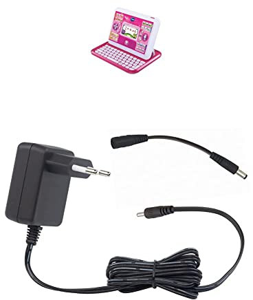 VTech Ordi-Tablette Genius XL Color Rose + Adaptateur Secteur