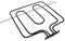JCSPARES® - Resistenza Doppia 750 + 1500 Watt 323x328 mm Per Forno Cucina Compatibile Con Nardi