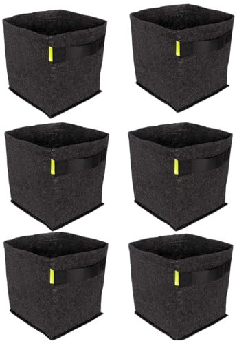 Maceta Garden Highpro Propot 11L 23x23x25cm (2,90 galones) X 6