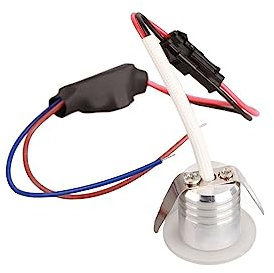 Hyuduo Foco de Luz LED para Pozos en el Suelo Foco de Luz Empotrable Mini Focos de Techo LED de Forma Redonda Profesional Focos Focos para el Hogar (Luz 4000K)