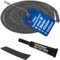 Ofendichtschnur Set Kamindichtung mit Kleber und Endband Ofen Kamin Dichtung 6 mm 2 Meter