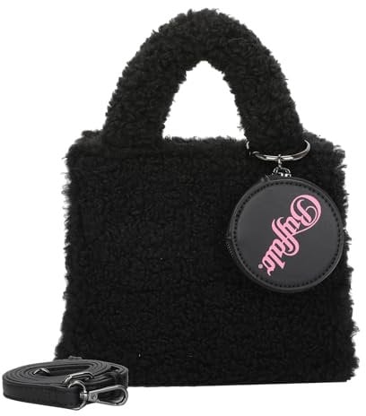 Buffalo Damen Boxy02 Fur Black Cross