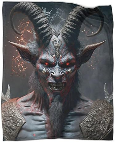 Dark Lord11 Decke für Kinder, weiche, gemütliche Flanell-Fleece-Plüsch-Überwurfdecke für Jungen und Mädchen, Plüschdecke, Geschenke für Sofa, 100 x 130 cm