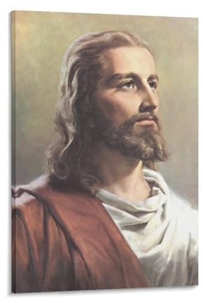 Fotoposter Greg_Olsen Art Jesus Christus, Gemälde auf Leinwand, Wandkunst, Poster, Rollbild, Druck, Wanddekoration, Heimposter, 60 x 90 cm