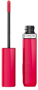 L'Oréal Paris Pintalabios Líquido, Color Intenso de Larga Duración, No Transfiere, Acabado Brillante con Efecto Vinilo, Infaillible Laque Resistance, Tono 250 Pink Oulala