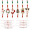 BETESSIN 12 Stück Freundschaftsarmbänder Weihnachten - Einstellbare Armbänder - Mitgebsel Weihnachten und Kindergeburtstag - Nikolaus Geschenke für Weihnachten