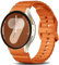 Ynitec Bracelet Compatible avec Samsung Galaxy Watch 7 6 5 4 SE Strap 40mm 44mm - 20mm Bracelet Silicone Souple pour GalaxyWatch Classic Pro, Orange