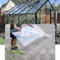 Transparente Polycarbonat-Dachbahnen, UV-Schutz, Acryl-Kunststoff-Abdeckung für den Außenbereich, Vorzelt, Unterschlupf, regendicht, Dachverkleidung, Gewächshaus, Schuppen, Überdachung, leicht zu