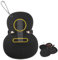 Gitarren Plektrum Box,Gitarren Plektrum Personalisiert,Personalisierte Gitarrenplektren Hülle mit 17 Steckplätzen,PU Leder Gitarrenplektren Etui Aufbewahrungstasche,Musikgeschenk für Gitarristen