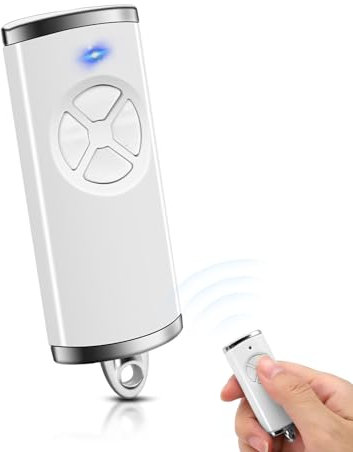 868MHz Garagentoröffner Fernbedienung kompatibel mit Hörmann bs,HSE1-868-BS, HSE2-868-BS,HSE4-868-BS, HS1/HS4/HS5-868-BS,HSP4-868-BS, HSD2-868-BS,HSS4-868-BS,Handsender,White(1 Stück)