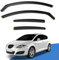 lmhltsy Windabweiser Passend Für SEAT Leon MK2 1P (2006-2012) 5 Door Hatchback 4pc Set, Ästhetisches Design, Langlebig & Robust, Leichte Installation