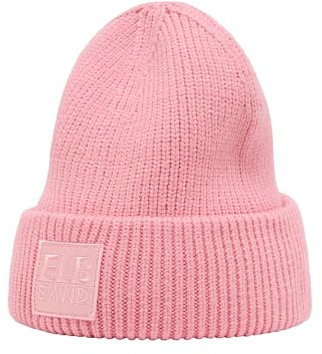 Elbsand Damen Beanie ESNora Strickmütze mit Logopatch