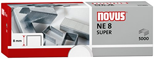 Heftklammer für Elektrohefter, Heftklammern-Typ NE 8 SUPER