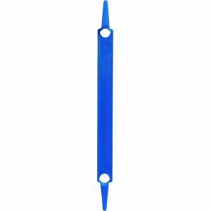 Laurel Heftstreifen 80mm Kunststoff VE=100 Stück blau