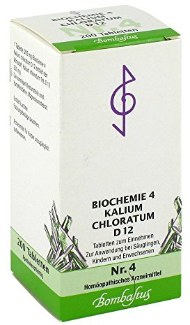 Biochemie 4 Kalium chloratum D12 Tabletten 200 stk