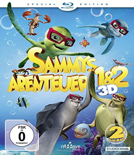 Sammys Abenteuer 1 & 2 3D: Special Edition / Blu-ray 3D