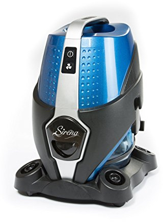 Sirena Vacuum Cleaner – Water Filtration, 2-Speed, Bagless Canister Vacuum Cleaner, Allergy/Pet Pro