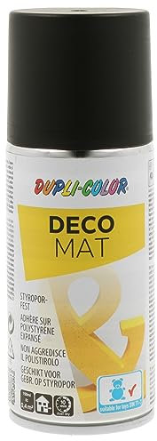 DUPLI-COLOR 626197 DECO MAT schwarz matt 150 ml
