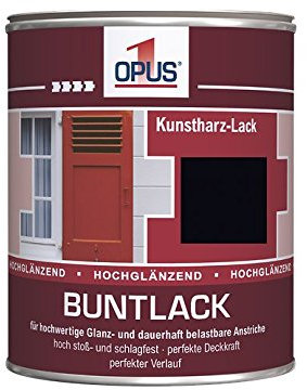 OPUS1 KH Buntlack hgl tiefschwarz 0,375L lösemittelhaltig