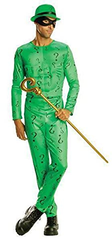 Rubie's Official DC Comics The Riddler Batman Villain Costume - Adult Mens Dress Up