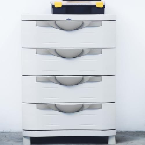 Plastiken M258515 - Cajonera 4 cajones Space Saver 100 x 70 x 45 cm