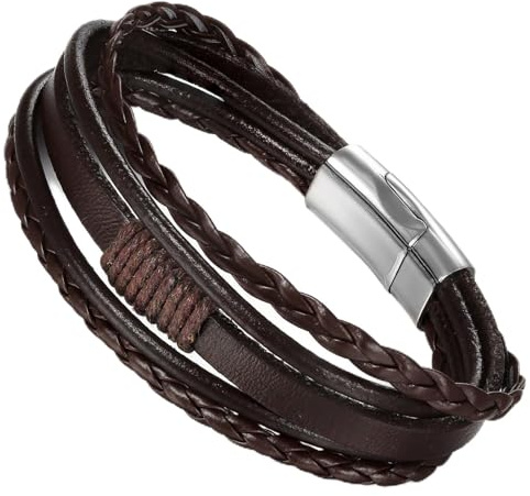 Flongo Premium Herren Magnetarmband gravur Paar Armband Kohlenstoff Faser Titan Edelstahl Mantra Therapie Gesundheit verstellbar Verschluss für Männer Damen Gold silber schwarz rosegold Vatertag
