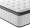 Vesgantti 4FT6 Double Mattress, 10.6 Inch Pocket Sprung Mattress Double with Breathable Foam and Individually Pocket Spring - Medium, Upgraded Pillow Top Collection
