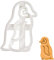Baby Pinguin Ausstechform, 1 Teil
