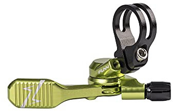 Funn UpDown CNC Fernbedienungshebel-Kit für Mountainbike-Teleskopsattelstütze, 4-Positionen-Montage, kompatibel mit externer und interner Sattelstützenverlegung (Grün)