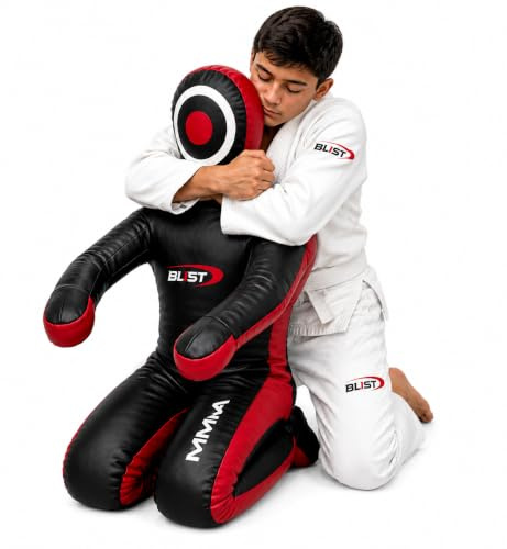 MMA Dummy Judo Grappling Dummy Boxsack Brazilian BJJ JIU Jitsu Sitzposition Dummy Wrestling Martial Arts Boxen Karate Training Schnuller (ungefüllt)