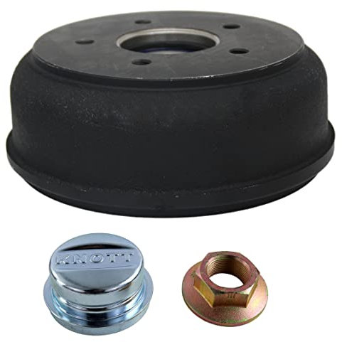 trailer parts4u Bremstrommel 200x50 LK 112x5 Guss 26979 für Knott 20-2425/1 inkl. Kompaktlager
