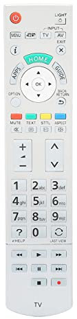 Annadue Smart TV Fernbedienung Passend für N2QAYB000842, THL47WT60A, THL50DT60A, Leicht zu Greifen.