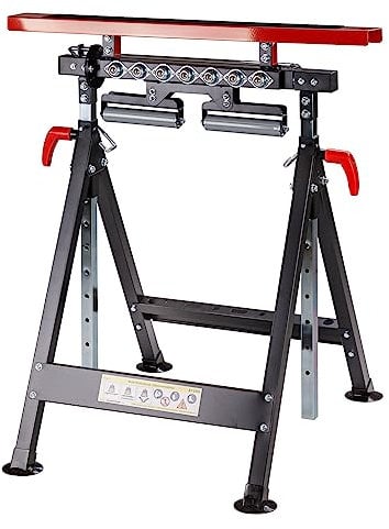Multi Rollenbock Arbeitsbock Unterstellbock Stützbock 4in1 höhenverstellbar 82,5-127,5 cm belastbar bis 200 kg