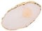 Resin Nail Art Palettes, Resin Mini Nail Art Gel Polish Color Mixing Plate Tips Display Holder Manicure Tool,Nail Art Painting Gel Plalette (white)