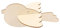 Pssopp Holz-Vogelausschnitte, 20 Stück Hängende Vogel-Rohlinge aus Holz Zum Aufhängen mit Kordeln, Vintage-Stil, Leicht zu Beizen und zu Bemalen, Holz-Vogelscheiben für DIY-Bastelarbeiten