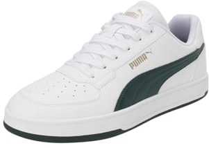 PUMA Mixte Caven 2.0 Sneaker, White-Dark Myrtle Gold, 45 EU