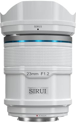 SIRUI Sniper 23mm Autofocus lens, F1.2 grandangolare APS-C fotocamere Camera obiettivo obiettivi lens lenti lente (X mount, bianco)