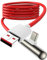 Câble USB C Coudé 90 Degrés 2M pour OnePlus SUPERVOOC Charge,80W 8A Câble USB Type C Charge Rapide Warp Charge Dash Charge pour Oneplus 12/11/12R/10 Pro/Nord CE 3 Lite/Nord 3/8 Pro/8/7T Pro/7 Pro/7/6T