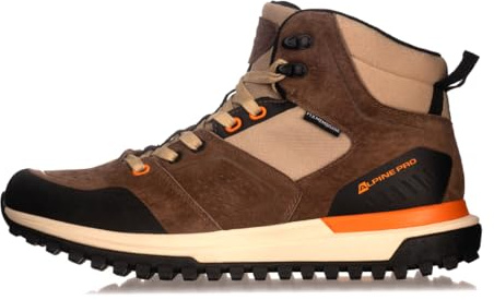 Alpine PRO MALEN Herren Hohe Skaterschuhe, Basketball- und Freizeitschuhe | Moderne Sneakers für Herren; Bequeme Einlegesohle für ganztägigen Komfort; Robustes Naturmaterial sorgt für Langlebigkeit