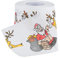 Toilettenpapier, Weihnachts -Santa Claus gedrucktes Toilettenpapierrolle, Tissue Weihnachtszubehör für Badezimmer Dekor Festliche Party -Dekor Neuheit