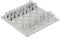 Glass Chess Set For Adults,Clear Shot Glass Chess Set, Glass Chess Board With 32pcs Cups Chess Pieces, Drinking Shot Chess Set, Funny Battle Shots Drinking Game 10x10