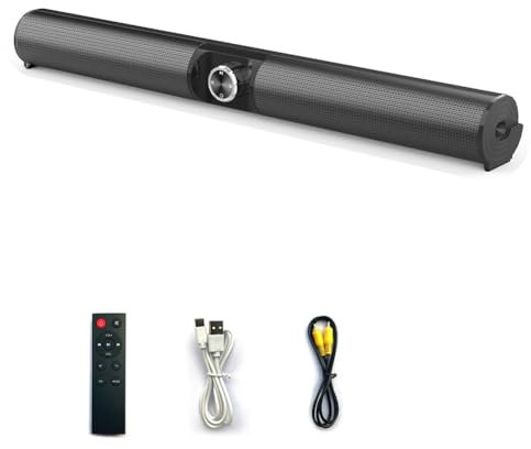 Iyalezirk Altavoz Bluetooth TV SoundBar Altavoces para ordenador de sobremesa