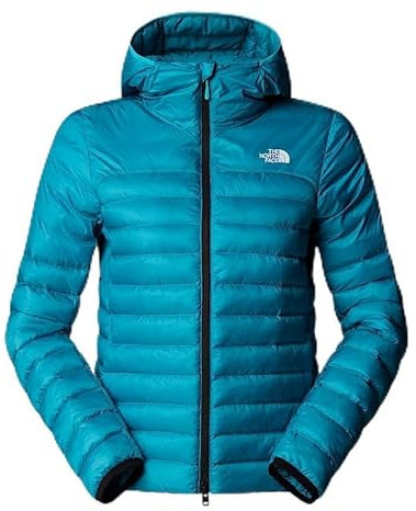 THE NORTH FACE NF0A88TU6GO W Terra Peak Hoodie Maglia Lunga Donna Deep Teal Taglia S
